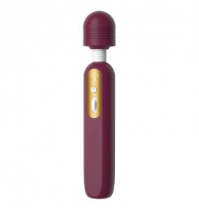 LILO - MIRO Big Head Heating AV Vibrator Wand (Chargeable - Roland Red)